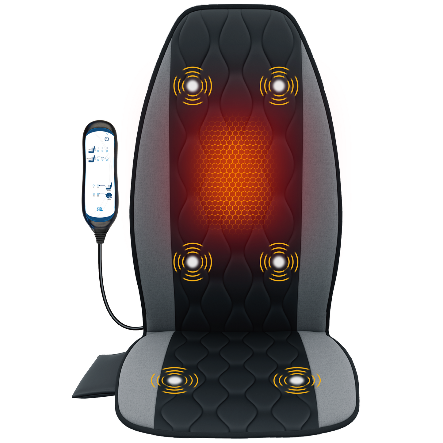 CILI Vibration Back Massager with Heat - CL-2522