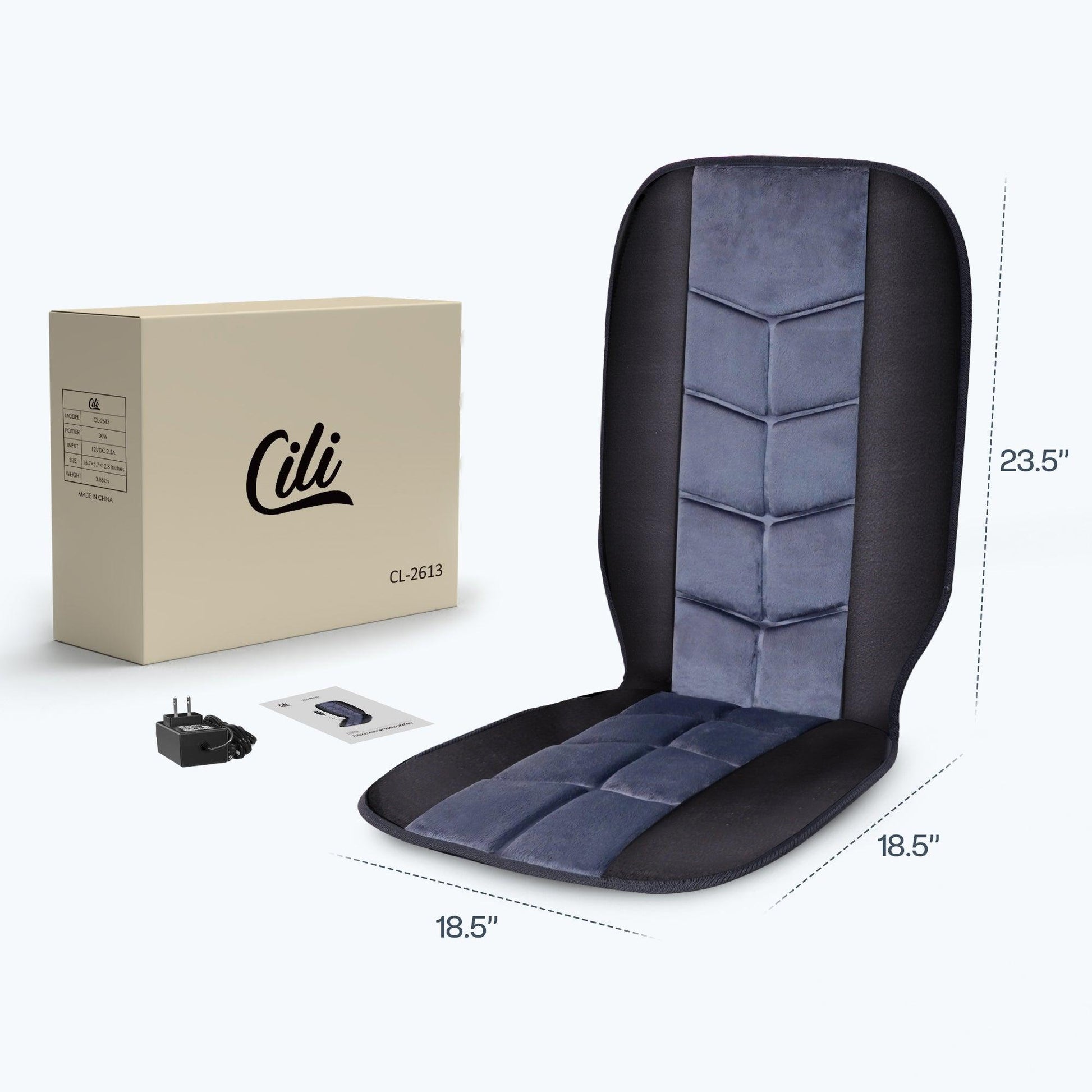 CILI Massage Pad with 10 Vibration Motors, for Home & Office Use Cilinova CILI Massage Pad with 10 Vibration Motors, for Home & Office Use Cilinova